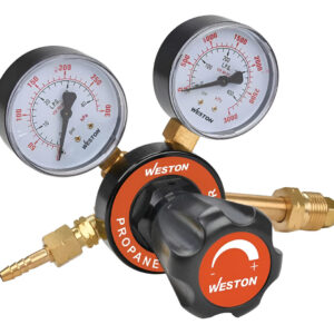 Regulador Gas Butano Propano Weston Manómetro Análogo Presión Media